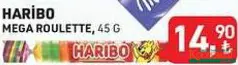 HARİBO MEGA ROULETTE YUMUŞAK ŞEKER 45 G